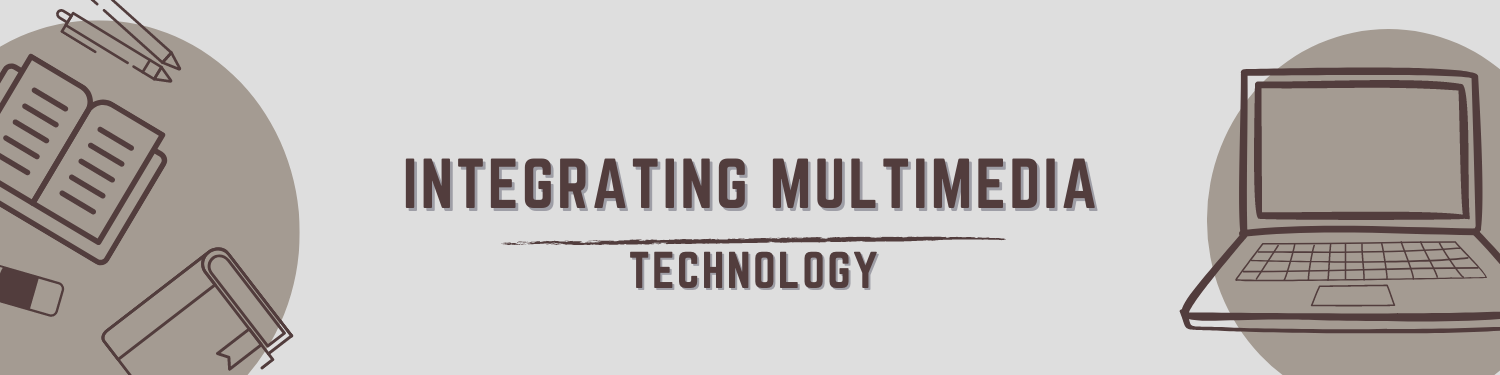 Unit 1: Integrating Multimedia Technology—Traveling the Information Highway Banner